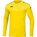 JAKO Sport Long Sleeve Sweat Champ 2.0 (100% Polyester) Yellow Kids