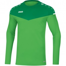 JAKO Sport Long Sleeve Sweat Champ 2.0 (100% Polyester) Green Kids