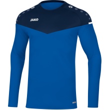 JAKO Sport Long Sleeve Shirt Sweat Champ 2.0 (100% Polyester) blue/navy Children