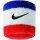 Nike Sweatband Swoosh (72% Cotton) habanero red/white/blue 2-pack