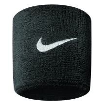 Nike Sweatband Swoosh (72% Cotton) black - 2 pieces