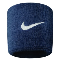 Nike Sweatband Swoosh (72% Cotton) obsidian blue - 2 pieces