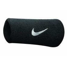 Nike Sweatband Swoosh Jumbo (74% Cotton) black - 2 pieces