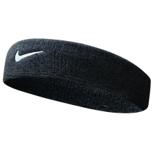 Nike Headband Swoosh (70% Cotton) black - 1 piece