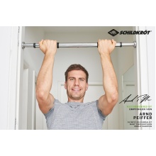 Schildkröt Pull-Up Bar Chrome for Door Frames (up to 120kg)