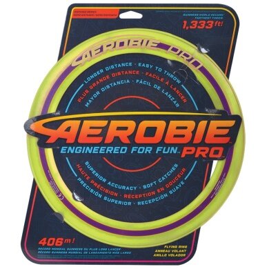 Aerobie Throwing Ring Pro NEW 33cm yellow