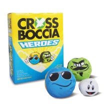 Crossboccia® Doublepack HEROES 2x3 Set for 2 Players Mexican & Dude