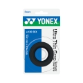 Yonex Overgrip Ultra Thin Grap 0.4mm (smooth/direct grip feel) black 3-pack