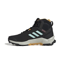 adidas Trail Hiking Shoes Terrex AX4 MID Beta Cold.RDY (PrimaLoft Insulation & Fleece Lining) black/yellow Men's