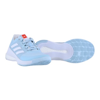 adidas Indoor Court Shoes CrazyFlight Light Blue/White Ladies