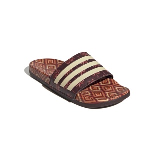 adidas Slide Sandals Adilette Comfort 3-Stripes Mystery Brown Ladies - 1 Pair