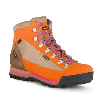 AKU Hiking Trekking Shoes Ultra Light Micro GTX (waterproof) 2024 beige/orange ladies