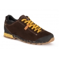 AKU Everyday Travel Shoes Bellamont III Suede Low GTX (waterproof) dark brown/yellow Men