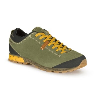 AKU Everyday Travel Shoes Bellamont III Suede Low GTX (waterproof) green/ochre Men