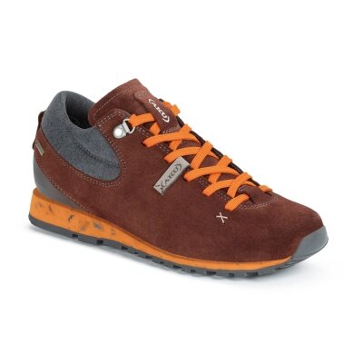 AKU Everyday Travel Shoes Bellamont Gaia Urban Low GTX (waterproof) wine red/orange Women