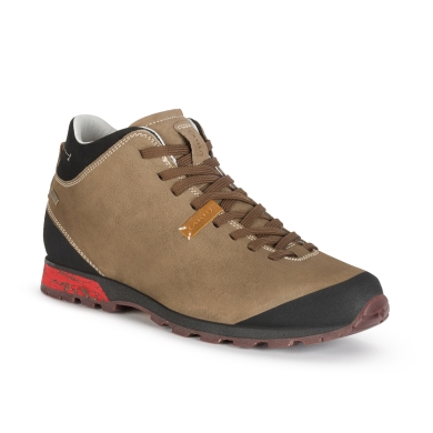 AKU Everyday Travel Shoes Bellamont III Mid GTX (Nubuck leather, waterproof) beige/brown brick Men