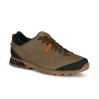 AKU Everyday Travel Shoes Bellamont III Low GTX (Nubuck Leather, Waterproof) 2024 Beige Brown Men's