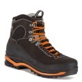 AKU Hiking Shoes Superalp GTX (Excursion Mountain Boots, Waterproof, Made in Italy) anthracite/orange Men