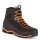 AKU Superalp Wide GTX Hiking Boots (Excursion Mountain Boots, Waterproof, Made in Italy, Wide) Anthracite/Orange Men's