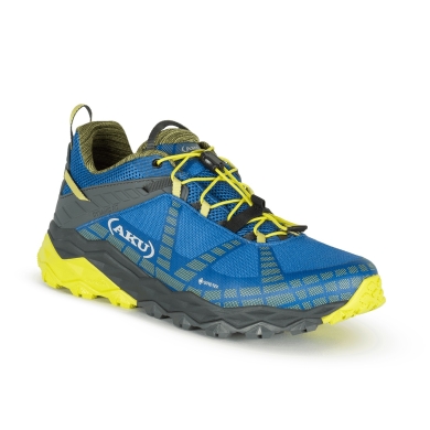 AKU Hiking Shoes Flyrock GTX (waterproof) blue/lime Men