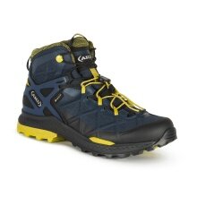 AKU Hiking Shoes Rocket Mid GTX (Fast-Hiking, waterproof) blue/yellow Men