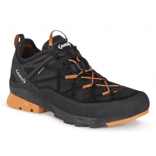 AKU Hiking Shoes Rock DFS GTX (Approach, Waterproof) Black/Orange Men