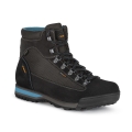 AKU Trekking Hiking Shoes Slope Micro GTX (waterproof) anthracite gray/turquoise blue Men