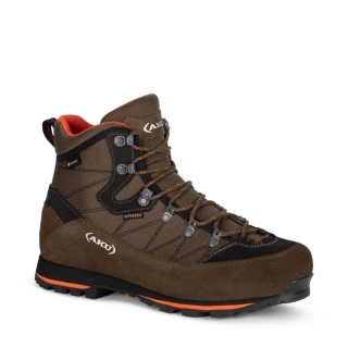 AKU Hiking Shoes Trekker Lite III Wide GTX (waterproof, wide) brown Men