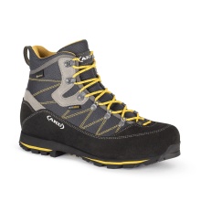 AKU Hiking Shoes Trekker Lite III GTX (waterproof) anthracite gray/mustard yellow Men