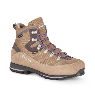 AKU Hiking Shoes Trekker Lite III Wide GTX (Trekking, waterproof, wide) beige/purple Women