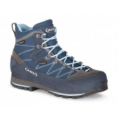 AKU Hiking Shoes Trekker Lite III GTX (day trips, waterproof) denim blue Women