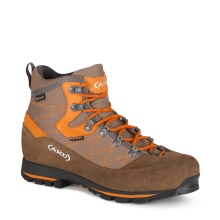 AKU Trekker Lite III GTX Hiking Shoes (Day Tours, Waterproof) Brown/Orange Ladies