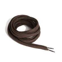 AKU Laces Trek Flat dark brown 120cm