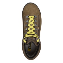 AKU Hiking Shoes Slope Original GTX (Trekking, waterproof, Made in Italy) brown/lime men's