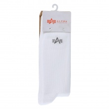 Alpha Industries Sport Sock Crew Basic White Men - 3 Pairs