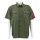 Alpha Industries Short Sleeve Shirt Basic Slim (Cotton) Sage Green Men