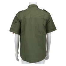 Alpha Industries Short Sleeve Shirt Basic Slim (Cotton) Sage Green Men