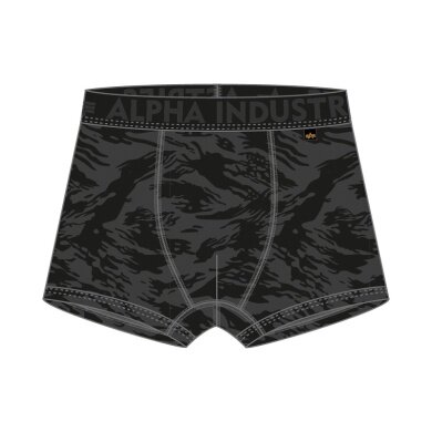 Alpha Industries Boxershorts Graphic AOP black Men - 2 Pack