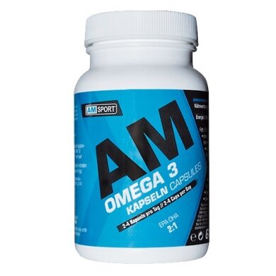 AM Sport Omega 3 Tin (100 Capsules)