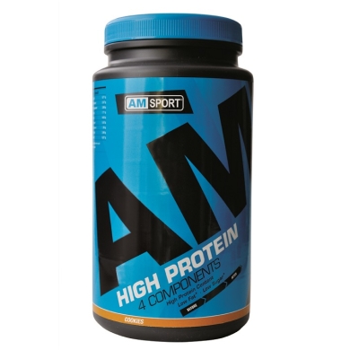 AM Sport Protein Powder High Protein Cookies 600g Can