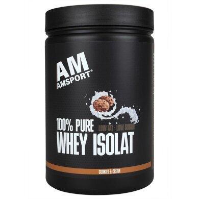 AM Sport Protein Powder High Premium Protein Cookies and Cream 700g Can