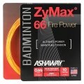 Ashaway Badminton String Zymax 66 Fire Power orange 10m Set