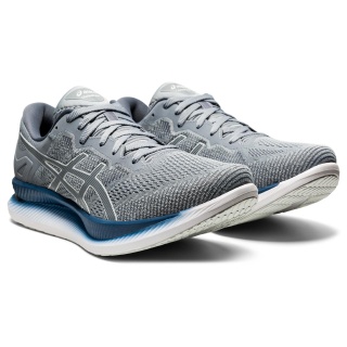 Asics Running Shoes GlideRide (Cushioning) Light Grey Men