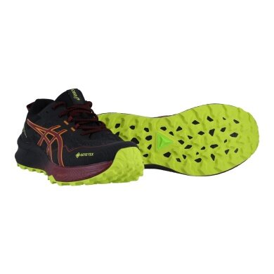 Asics Trail Running Shoes Gel Trabuco 11 GTX (waterproof) black/red men's