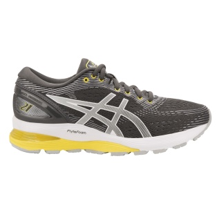 Asics Gel Nimbus 21 anthracite cushioning running shoes women