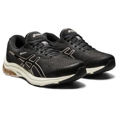 Asics Gel Pulse 12 GTX anthracite cushioning running shoes women