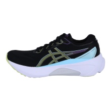 Asics Running Shoes Gel Kayano 30 (Stability) black/yellow/blue ladies