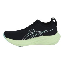 Asics Running Shoes Gel Nimbus 26 (Cushioning) black/matcha green ladies