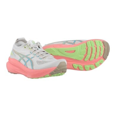 Asics running shoes Gel Kayano 31 (Stability) 2025 bright white ladies