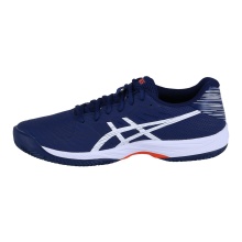 Asics Tennis Shoes Gel Game 9 Clay/Sand Court 2024 Navy Blue/White Men